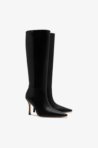 Carine Boot In Black Leather
