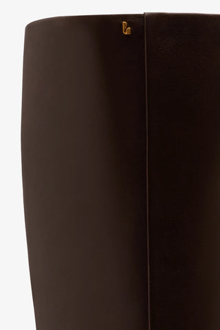 Carine Boot In Brown Leather