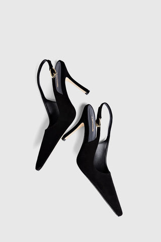 Carine Pump In Black Leather