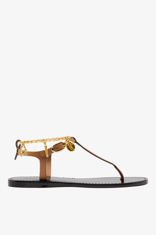 Gipsy Sandal In Light Caramel Vegetale Leather