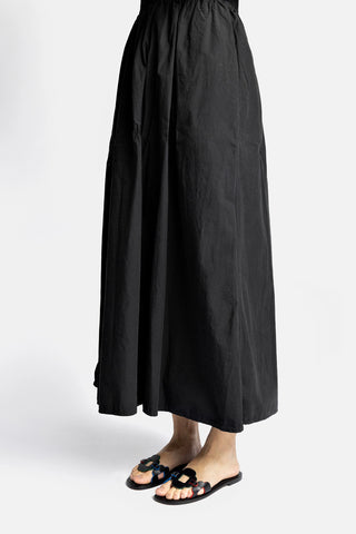 Margherita Slide In Black Leather