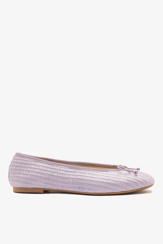 Pavlova Ballet Flat Iris Raffia Ballet Larroudé