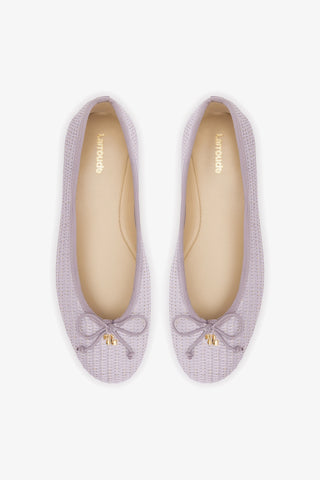 Pavlova Ballet Flat Iris Raffia Ballet Larroudé