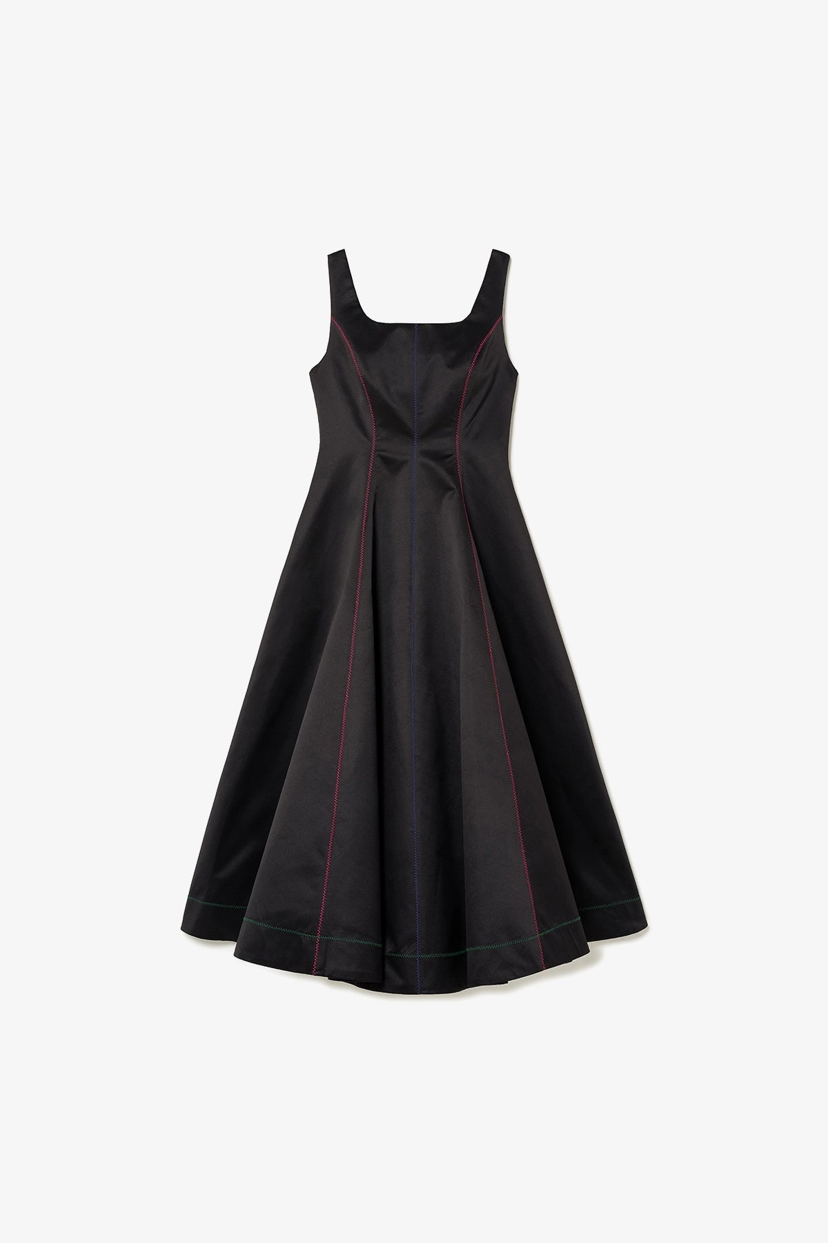 Sophia Dress In Black Satin - Clothing - Larroud XS / Black Sophia Dress In Black Satin - Clothing - Larroud XS / Black