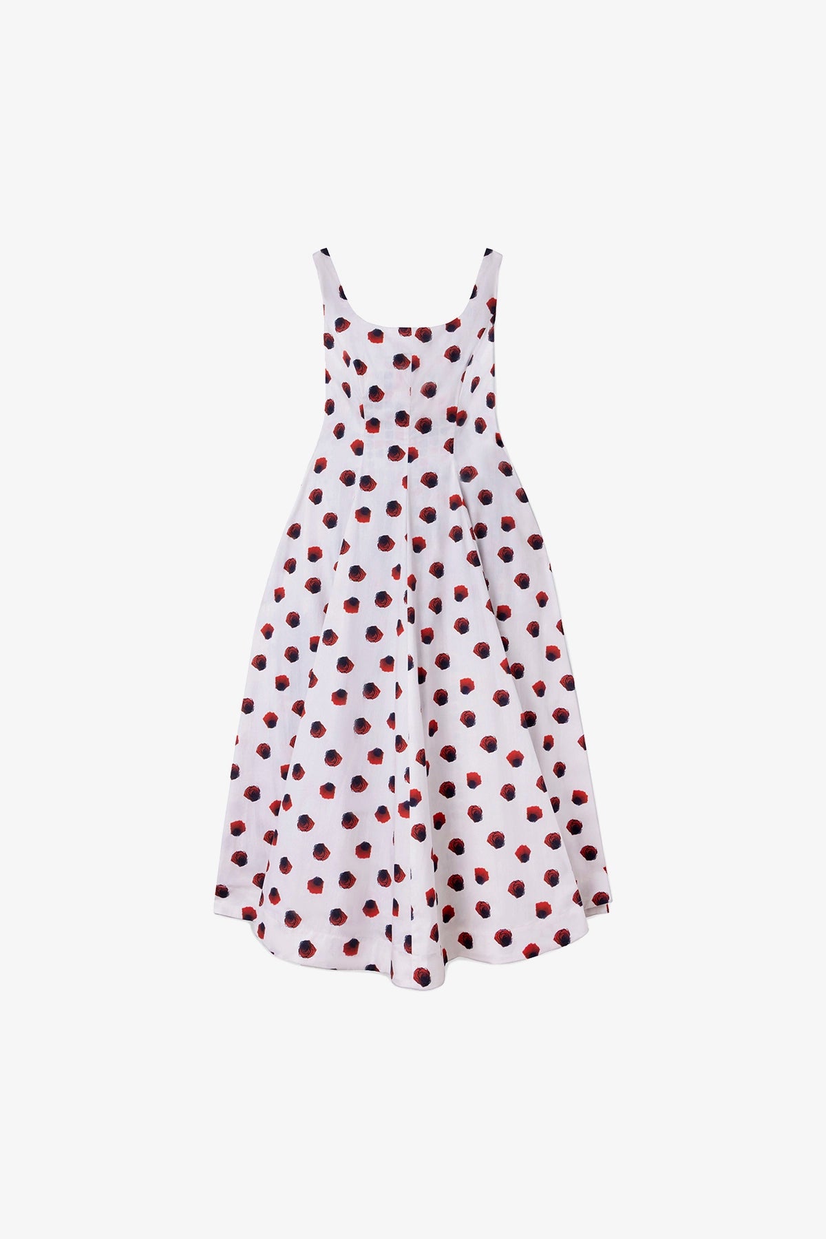 White Floral Cotton Dress Sophia – Larroude