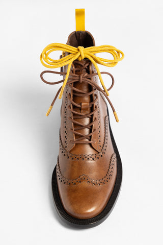 Freddie Boot Burnt Umber Leather