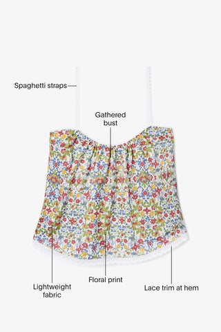 The Perfect Tank Top Liberty of London Floral Top Sheridan Cox by Larroudé
