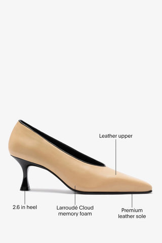 Cambon Pump Sand Leather
