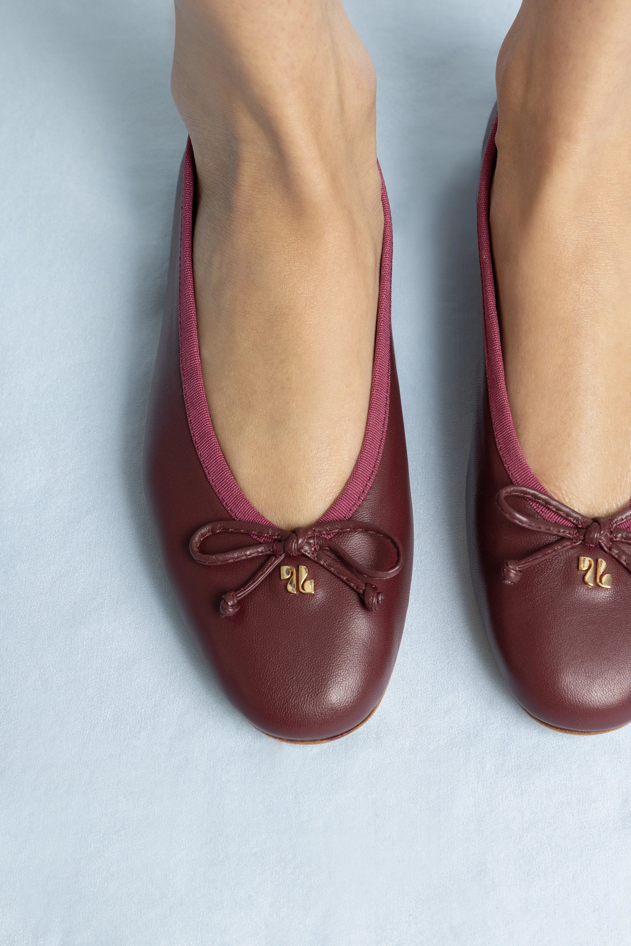 burgundy dress flats Dionne Extra Wide Width Flats