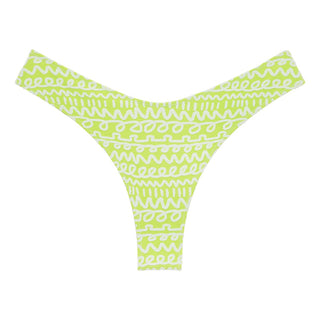 Lime Icing Lulu (Zig-Zag Stitch) Bikini Bottom