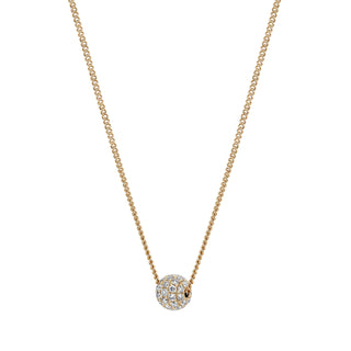 Diamond Disco Ball Necklace