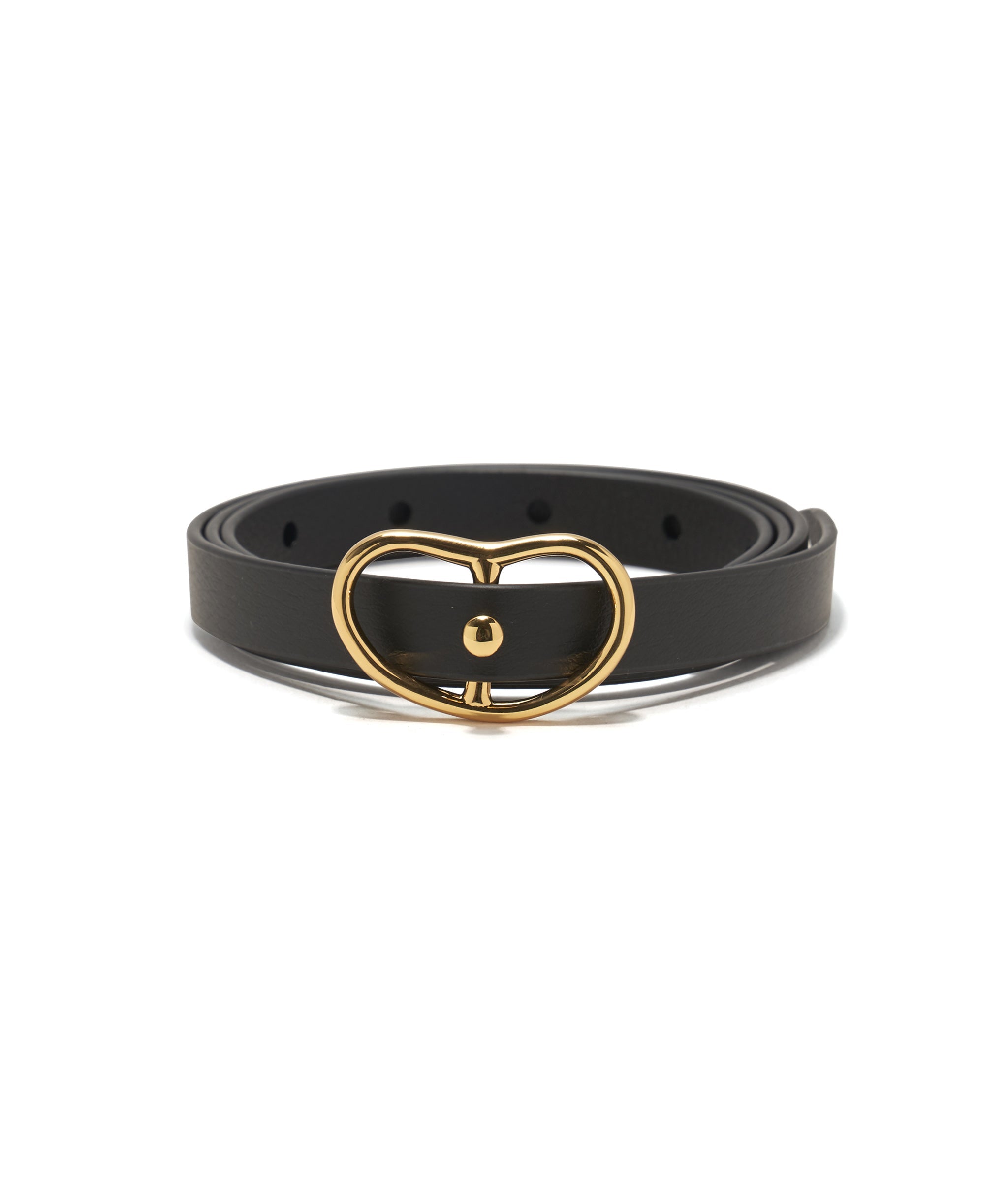 Skinny Georgia Belt in Black