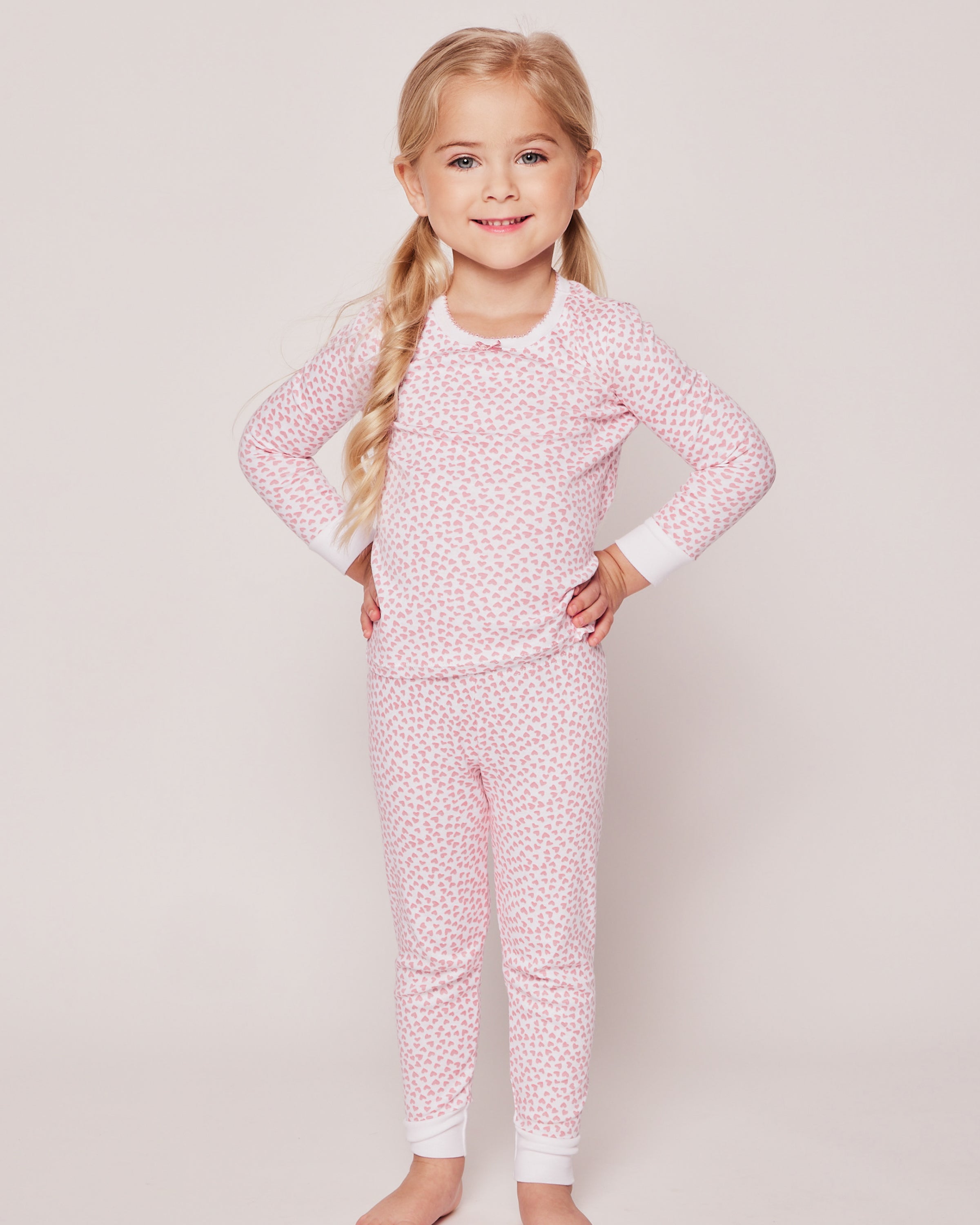 Children s Sweethearts Pima Cotton Snug Fit Pajama set