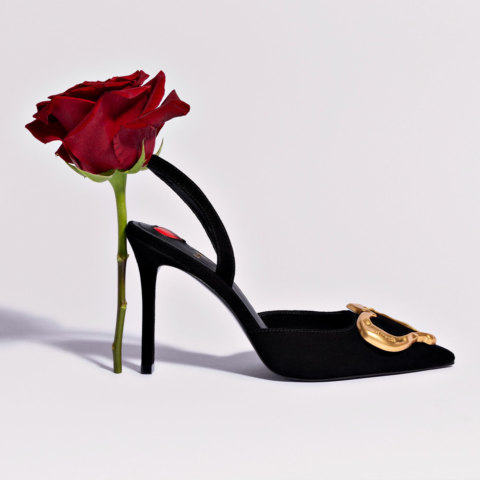 Amore Pump In Black Leather