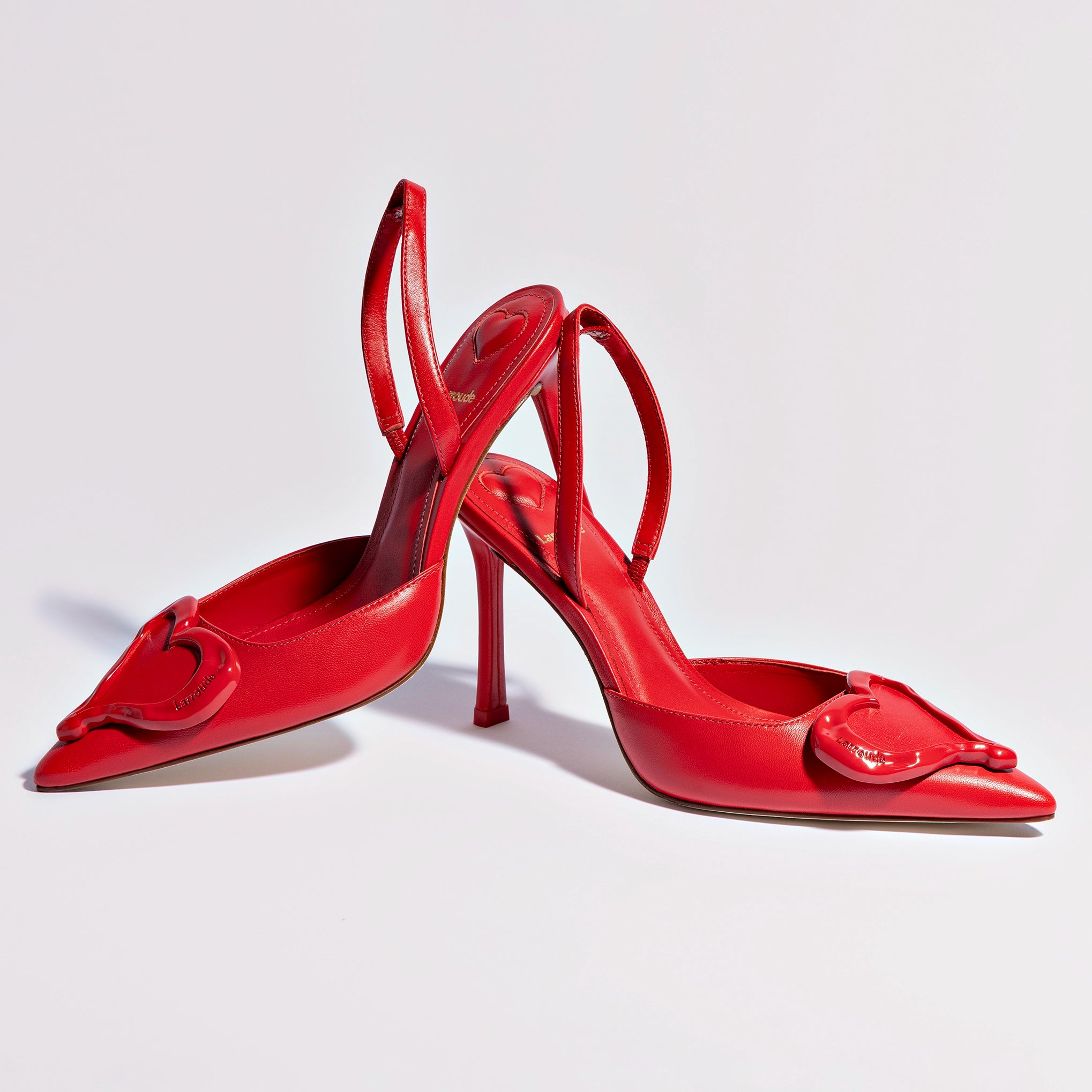 Amore Pump In Scarlet Leather