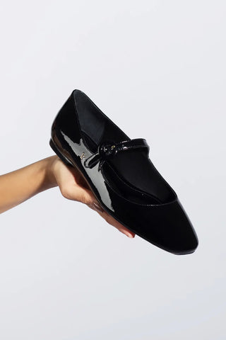 Blair Ballet Flat In Black Patent