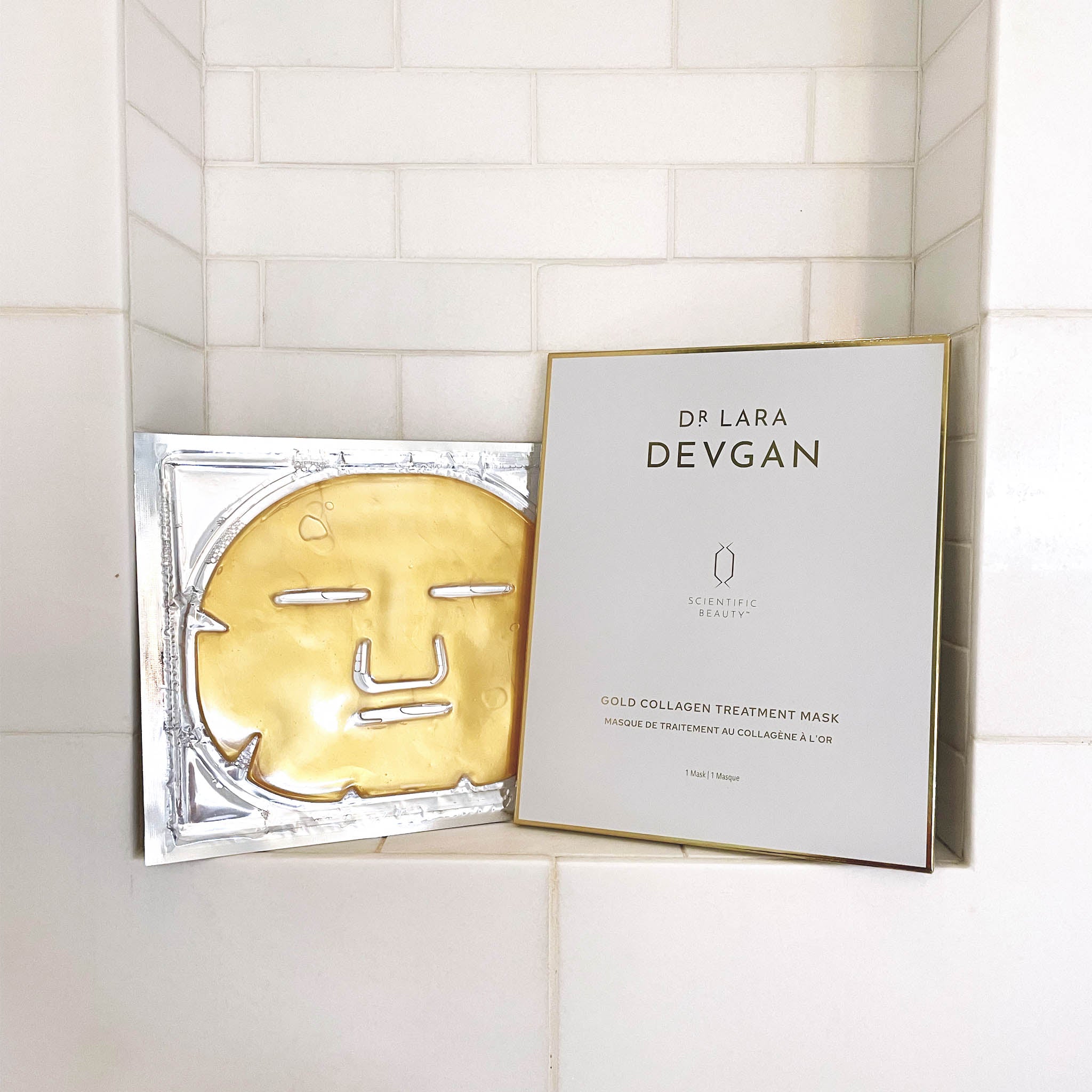 NEW Gold Infused Collagen Treatment Mask