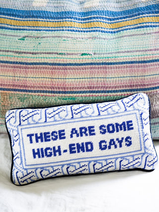 Almohada de punto de aguja de alta gama para gays