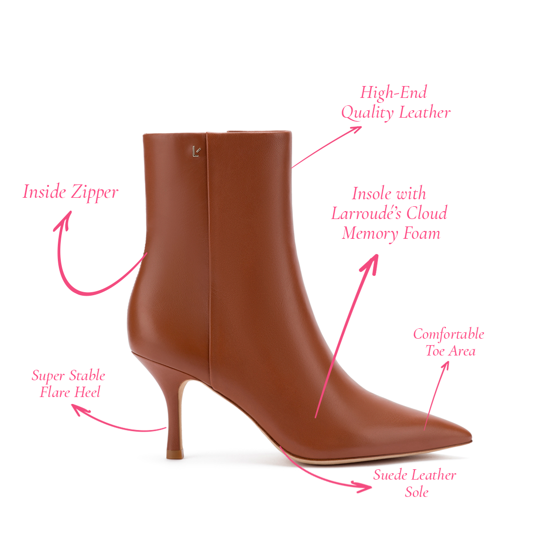 Mini Kate Boot In Caramel Leather