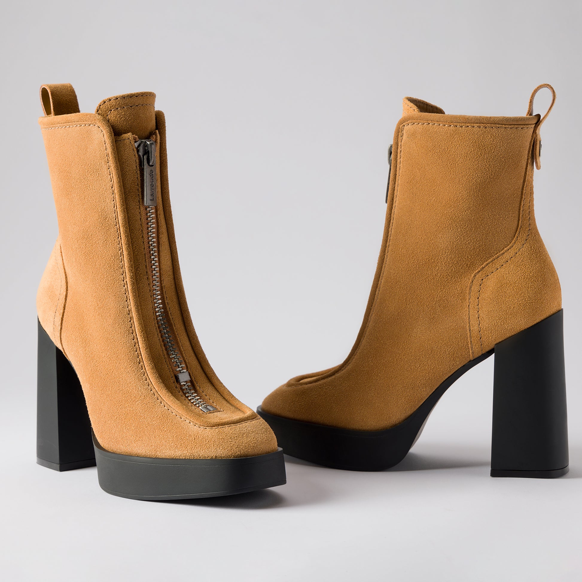 Nicole Hi Boot In Toasted Suede