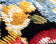  Floral Embroidery Black Fabric