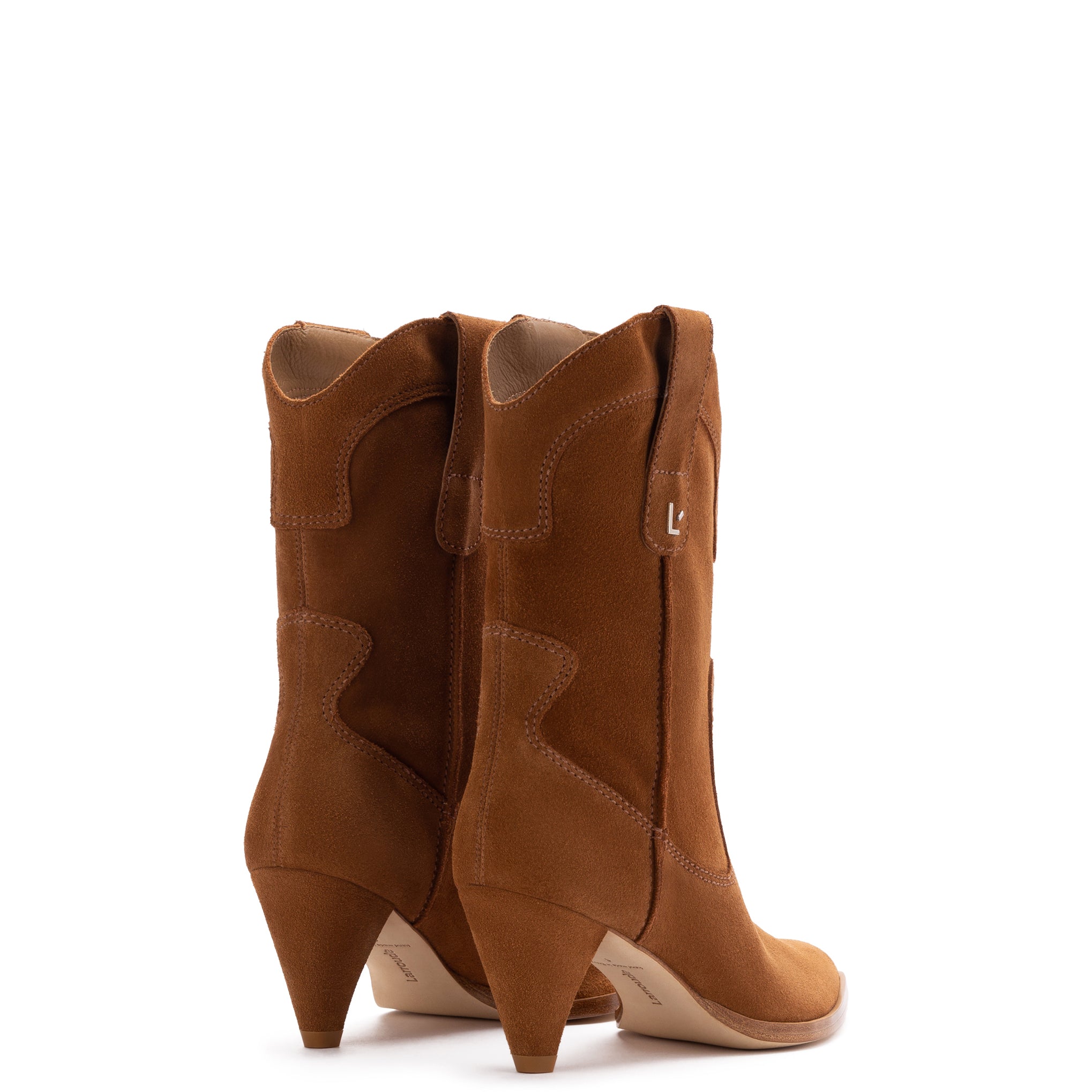 Thelma Boot In Tobacco Suede