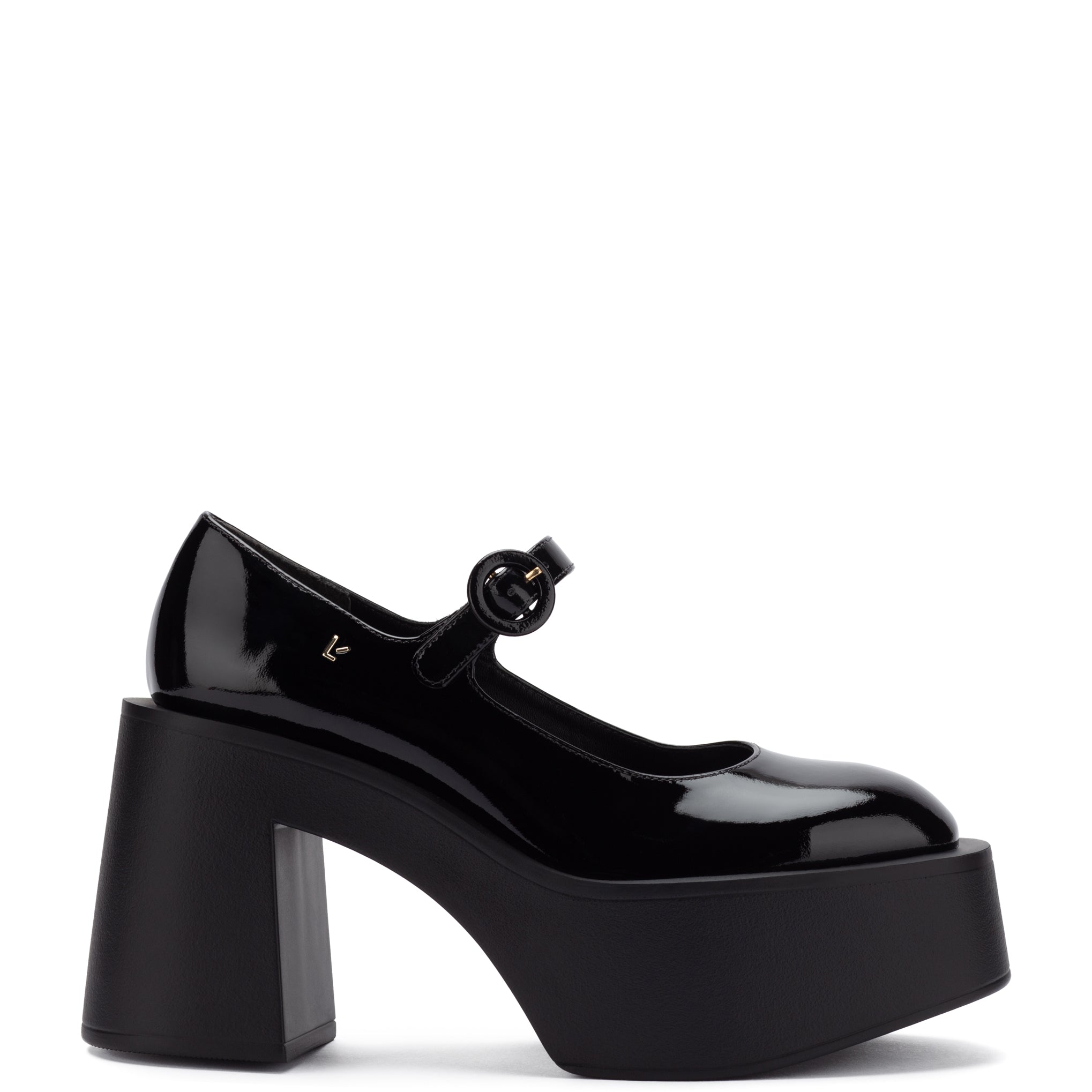 Leather 2025 platform pumps