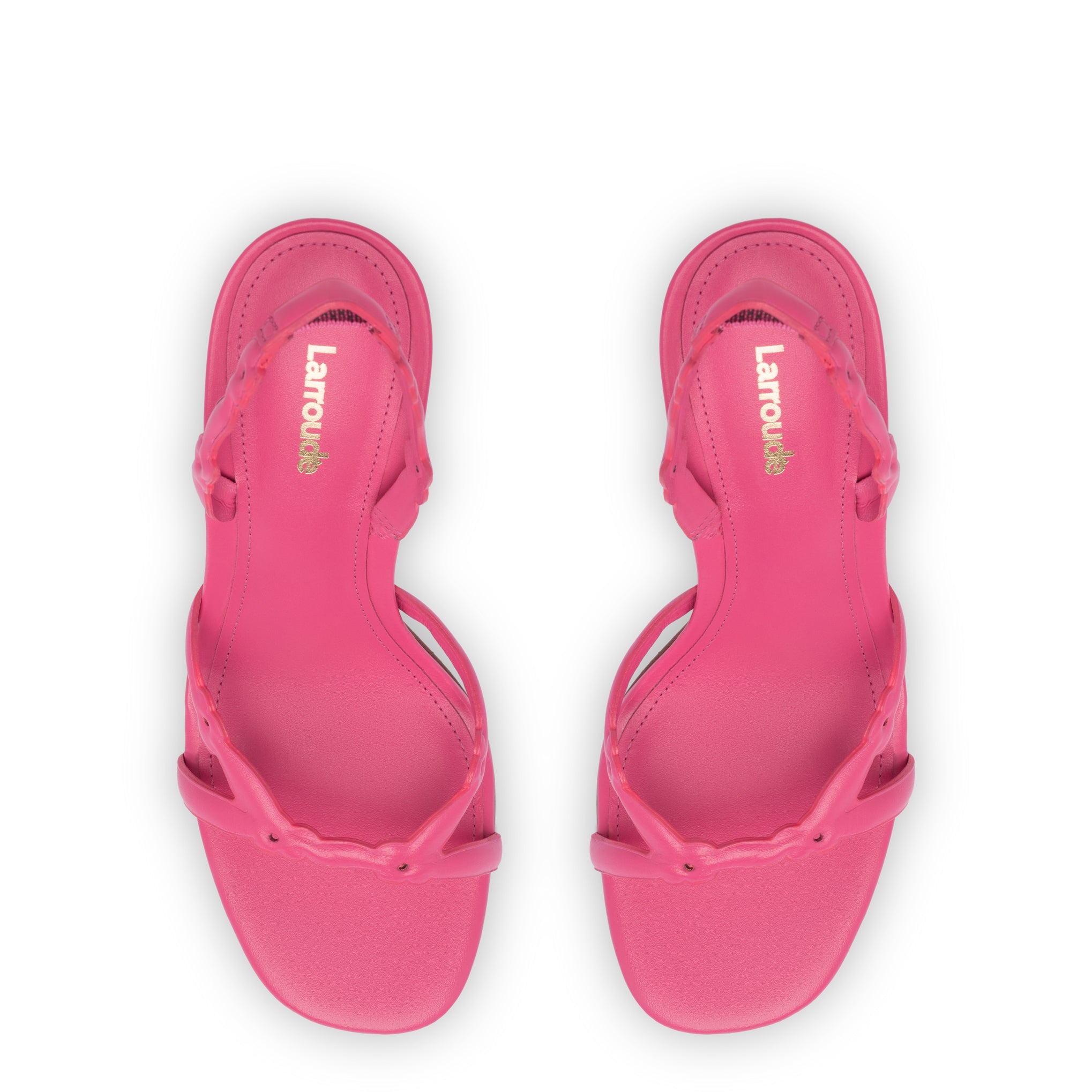 Margherita Sandal In Pink Leather