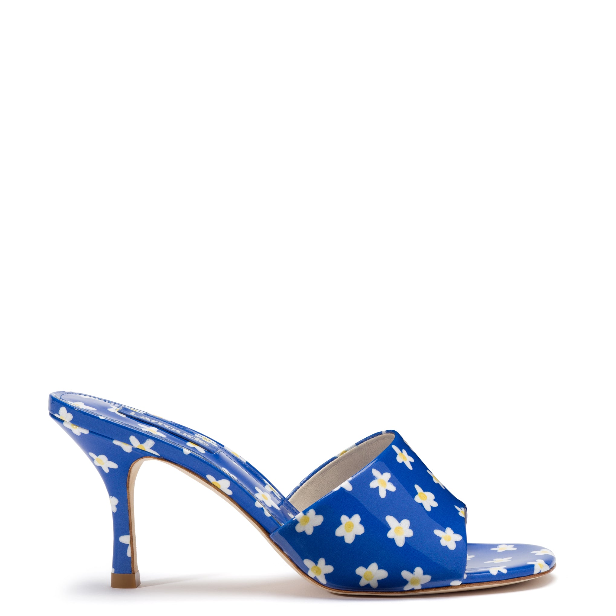 Blue deals mules heels