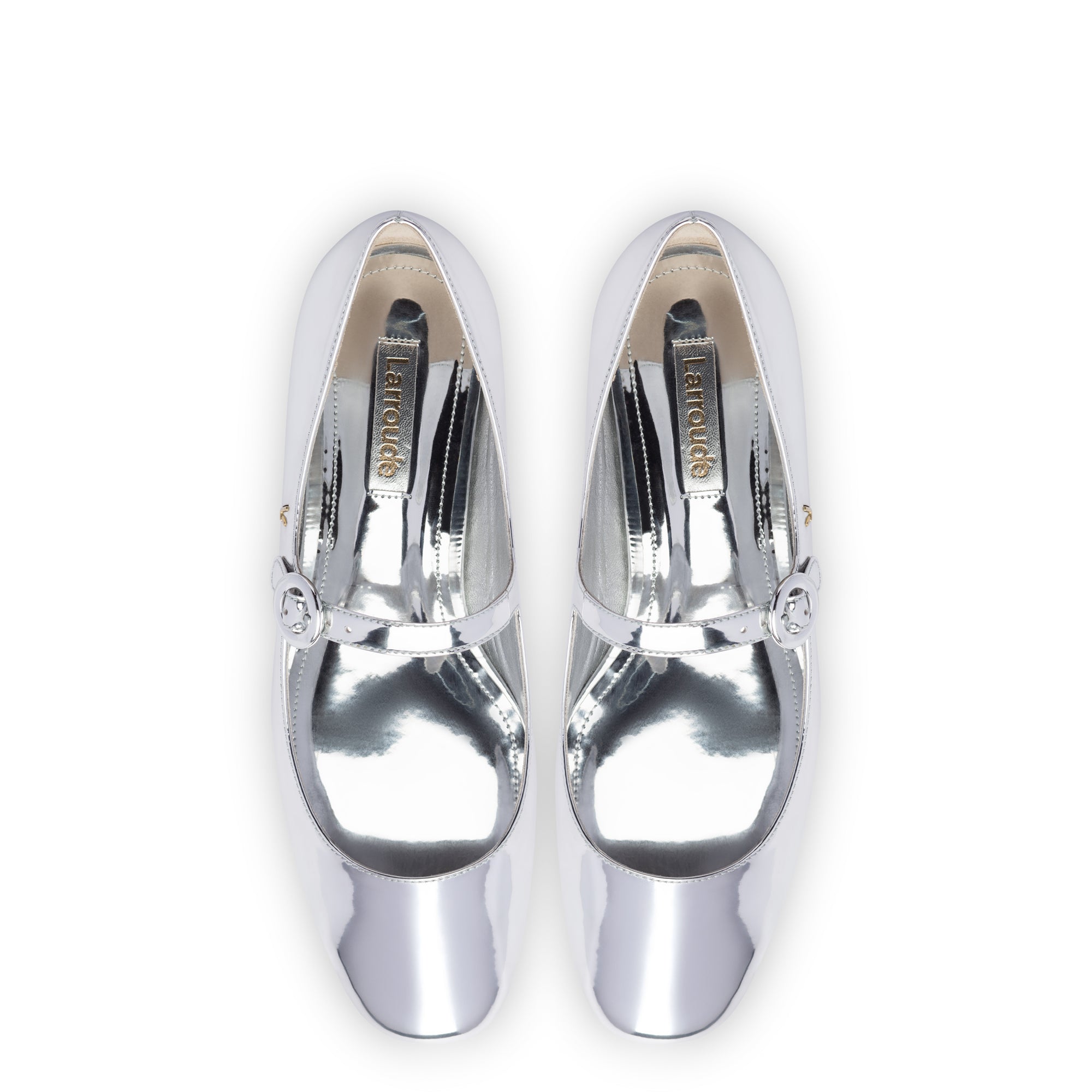 Silver shoes