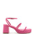Gio Sandal In Pink Satin