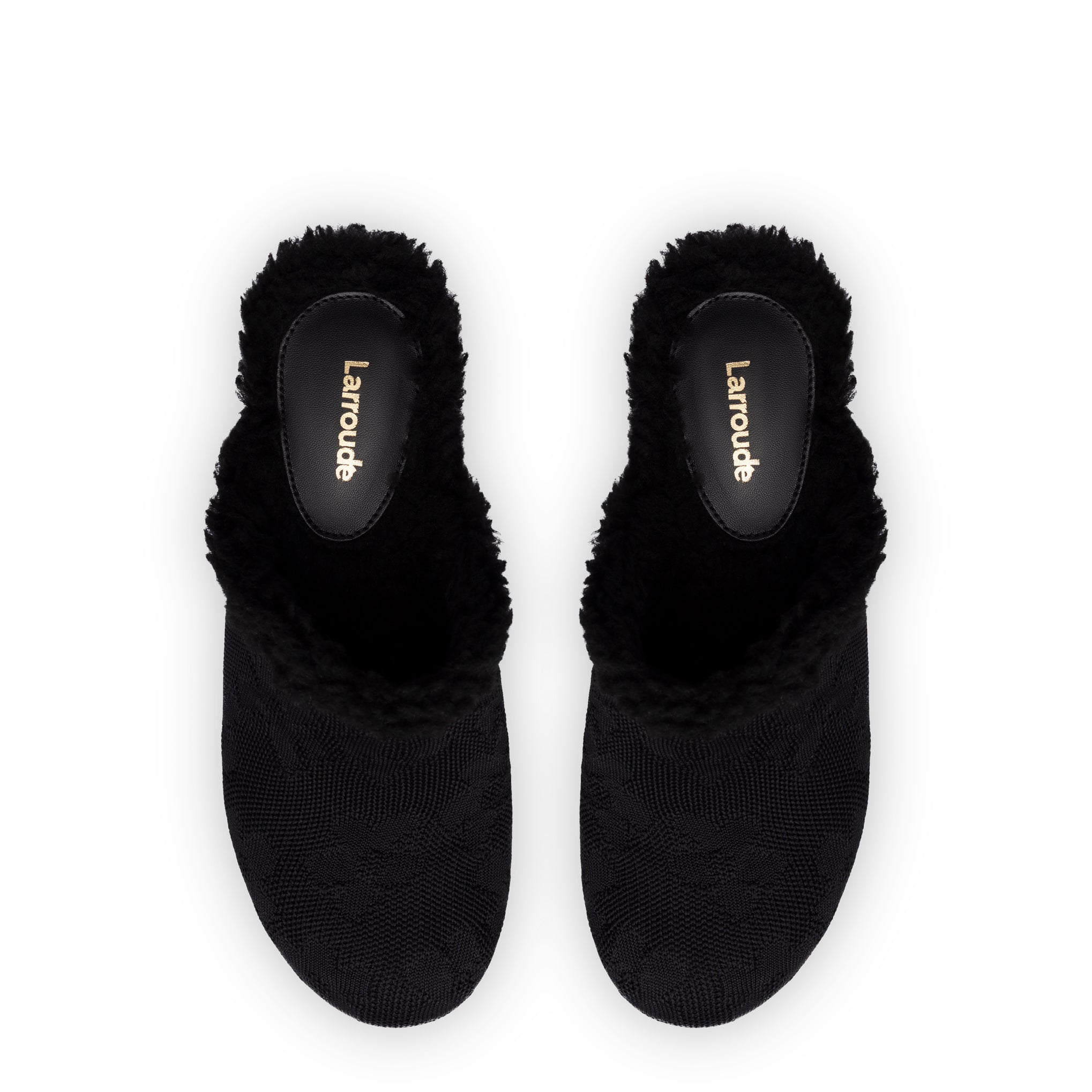 Miso Platform Clog In Black Knit